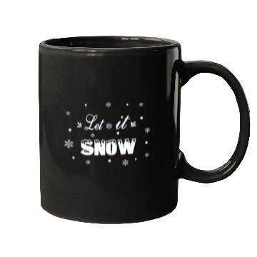 Discover Let it snow Mugs