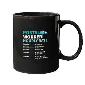 Discover Postal Worker Mail Lady Mail Carrier Postal Mugs
