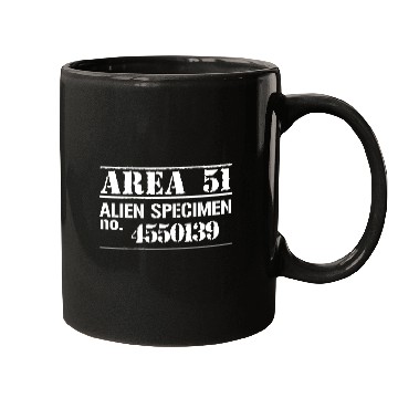 Discover Funny Area 51 Escaped Alien Halloween Costume Mugs