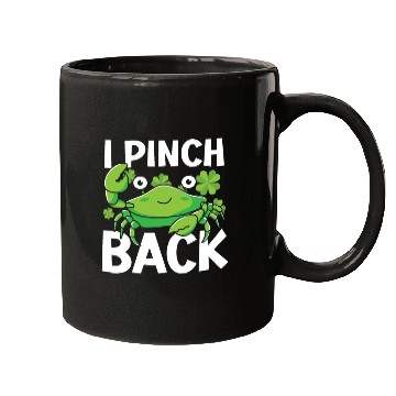 Discover I Pinch Back St. Patricks Day Irish Pride Shamrock Mugs