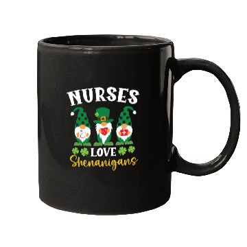 Discover Nurses Love Shenanigans St. Patricks Day Irish Mugs
