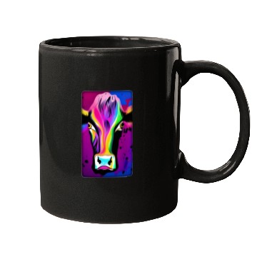 Discover Illustration, Cattle, digital painting Mugs