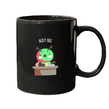 Discover Funny Busy Bee Mugs