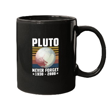 Discover PLUTO NEVER FORGET 1930-2006 Mugs