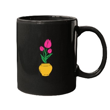 Discover Tulip Gardening Colourful Mugs