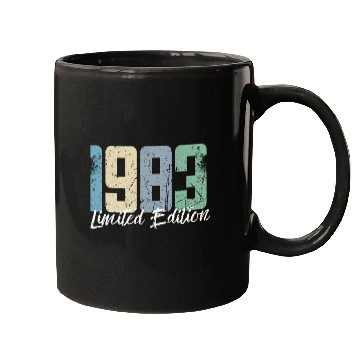 Discover 40 Years Vintage 1983 Retro 40th Birthday Mugs