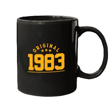 Discover 40 Years Vintage 1983 Retro 40th Birthday Mugs