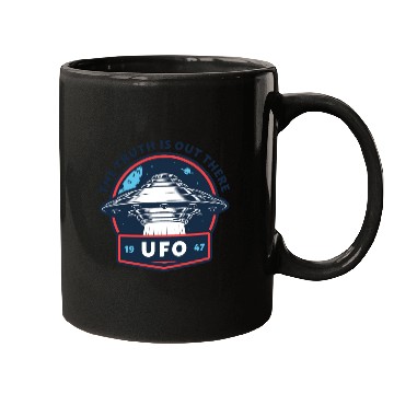 Discover UFO 1947 The Truth Is Out There Mugs