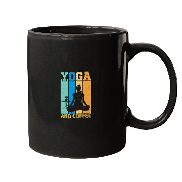 Discover Yoga and coffee Mugs