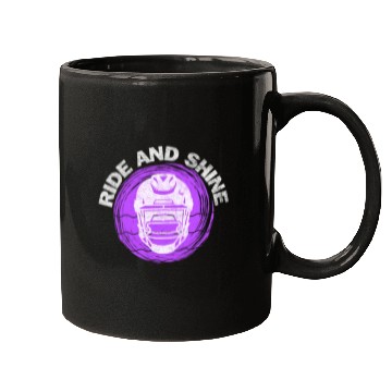 Discover Ride And Shine American Football Men Women Vintage Mugs