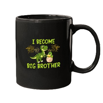 Discover Big brother dinosaur Mugs