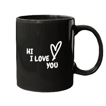 Discover I love you. Mugs