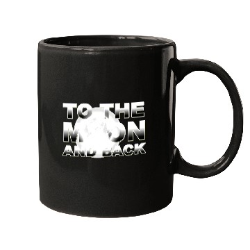 Discover TO THE MOON AND BACK SILVER Mugs
