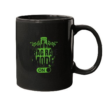 Discover Drag Racing Race Car Drag Race Mugs
