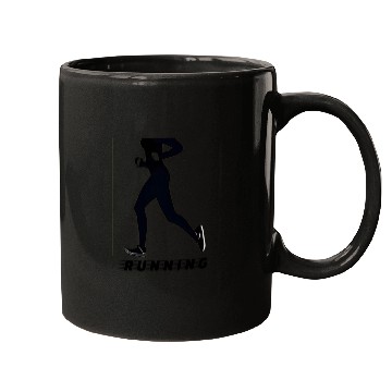 Discover RUNNING - JOGGING FEMALE Mugs