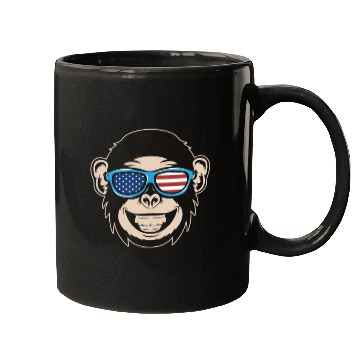 Discover Chimpanzee Monkey Orangutan Monkey Head Mugs