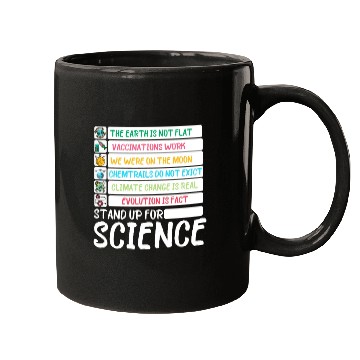Discover Earth Day Stand Up For Science Science Fiction Day Mugs