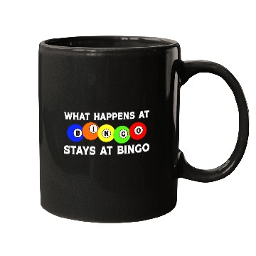 Discover What Happens at Bingo stays at Bingo Mugs