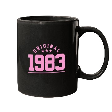 Discover 40 Years Vintage 1983 Retro 40th Birthday Mugs