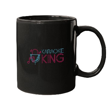 Discover Karaoke Singer 80s Retro Karaoke Mugs