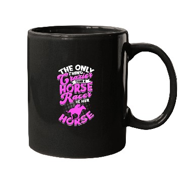 Discover Horse Racing Equestrian Horseback Horse Racer Mugs