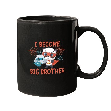 Discover Big brother super hero panda elephant 2023 Mugs