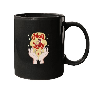 Discover Mailman Mugs, Mail Lady Stamp Mugs, Cute Mail