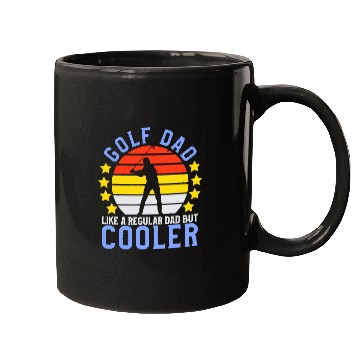 Discover Golf Dad Mugs
