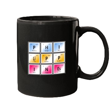 Discover Philippines | Periodic Table of Elements Mugs