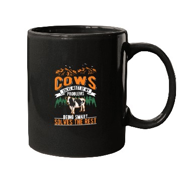 Discover Cow Gift Farmer Cattle Breeder Cows Mugs
