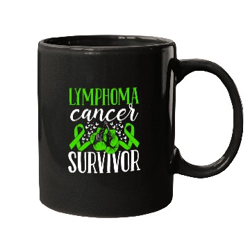 Discover Lymphoma Cancer Awareness Ribbon Gloves Survivor Mugs