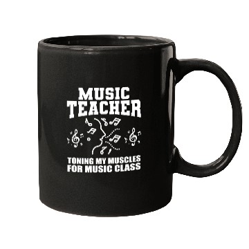 Discover Music Teacher music nout Mugs