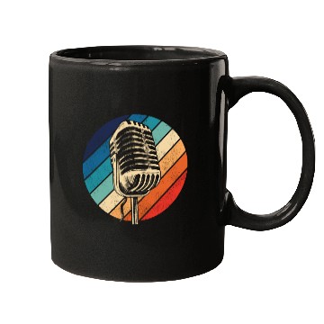 Discover Karaoke Singer Microphone Vocalist Mugs