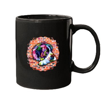 Discover Saint Bernard color Mugs