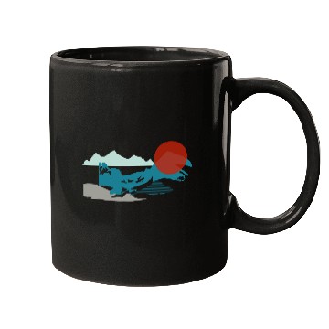 Discover Mountains And Sun Mugs