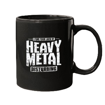 Discover Heavy Metal Disburbing Music Band Genre Mugs