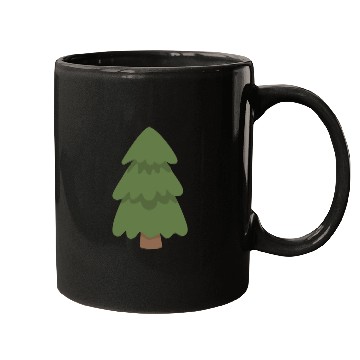 Discover Cartoon Evergreen Tree Mugs