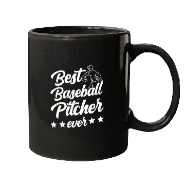 Discover Best Baseball Pitcher Ever Sayings Hobby Player Mugs