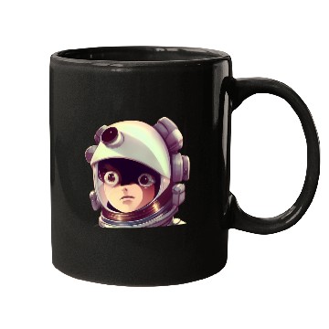 Discover Space Astronaut Ape Mugs