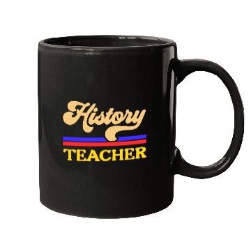 Discover Histroy Teacher Mugs