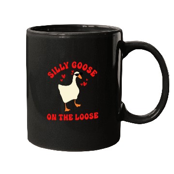 Discover Silly Goose On The Loose Funny Mugs