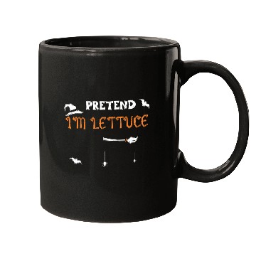 Discover Pretend I'm Lettuce - Halloween Mugs