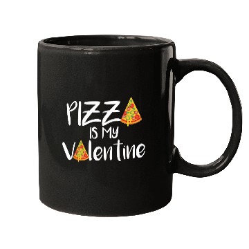 Discover pizza is my valentine670 Mugs