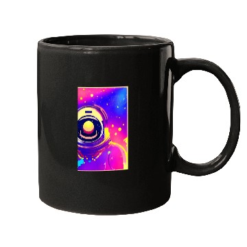 Discover Astronaut neon colors Mugs