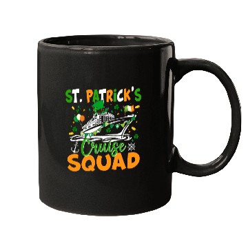 Discover St Patrick s Day Cruise Squad Happy Patricks Day Mugs