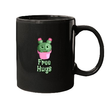 Discover free hugs Cactus Mugs