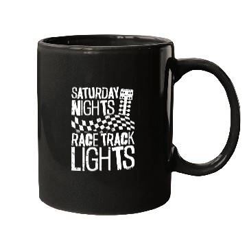 Discover Drag Racing Race Car Saturday Mugs