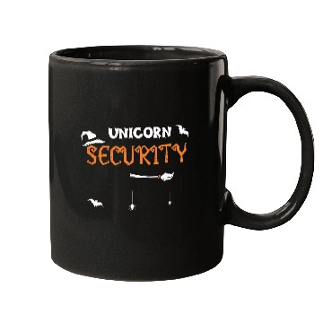 Discover Unicorn Security - Halloween Mugs