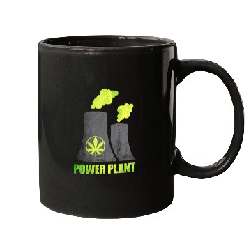 Discover Marijuana Power Plant Mugs