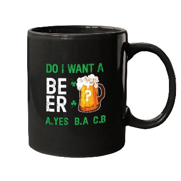 Discover Want Beer Saint Paddy Shamrock Saint Patricks Mugs